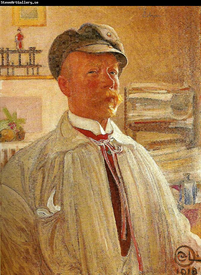 Carl Larsson sjalvportratt 1918